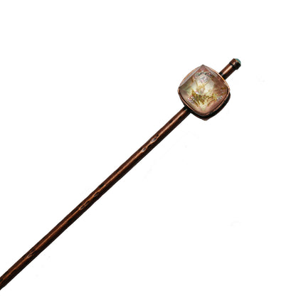 玉かんざし 花粉 ピンク 一本挿し 一本挿しかんざし