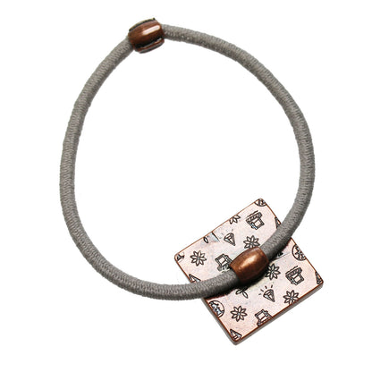 ヘアゴム ピンク 花粉 シンプル 大人 TAMARUSAN