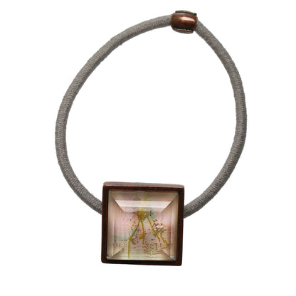 ヘアゴム ピンク 花粉 シンプル 大人 TAMARUSAN