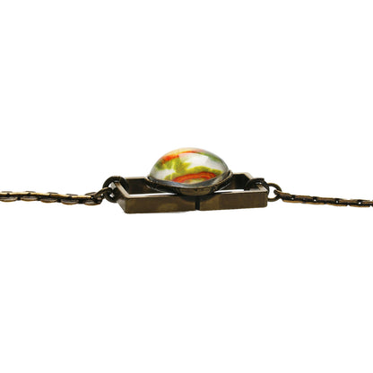 眼鏡チェーン セミ 男女兼用 シンプル 黄緑 TAMARUSAN