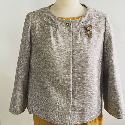 ブローチ ピンク バラの木 オリジナル樹脂 ピン ブローチ・バッジ