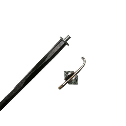 着せ替えかんざし 木製 バラの木 黒 TAMARUSAN