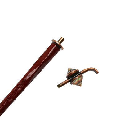 かんざし 着せ替え バラの木 和風 木製 着せ替えかんざし ヘッド部分のみ