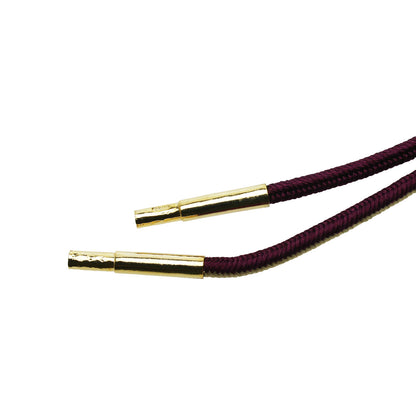 組紐ループタイ 赤 六角形 ガーネット 正絹 TAMARUSAN