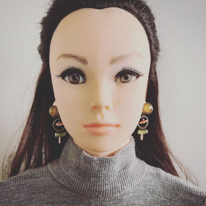 イヤリング ピンク アメジスト パール TAMARUSAN