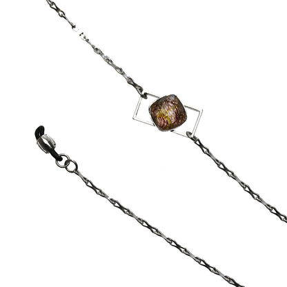 眼鏡チェーン 水面 ピンク 男女兼用 シンプル TAMARUSAN