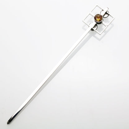 かんざし ピンク 水面 銀色 TAMARUSAN