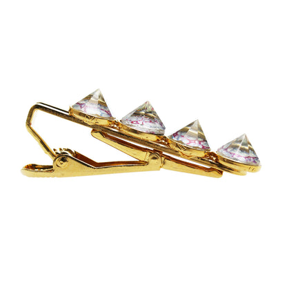 ネクタイピン ブルー 金 水面 TAMARUSAN