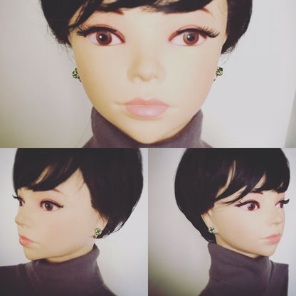 イヤリング スイカ 緑 シンプル TAMARUSAN