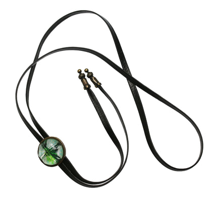 革紐ループタイ すいか 緑 カジュアル 樹脂 TAMARUSAN