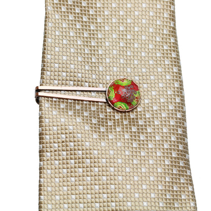 ネクタイピン 赤 すいか 丸 男女兼用 TAMARUSAN