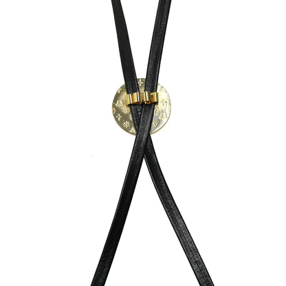 革紐 ループタイ 赤 メンズ レディース ループタイ