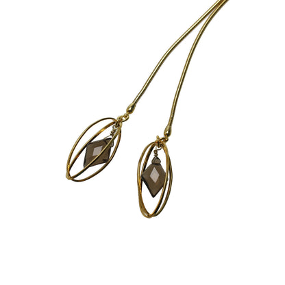 チェーンループタイ トラ猫 金 黒 黄色 TAMARUSAN