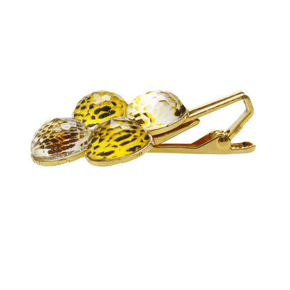 ストールクリップ チーター トラ猫 ゴールド TAMARUSAN