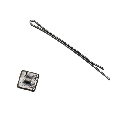 ヘアピン トランプ 青 四角 TAMARUSAN