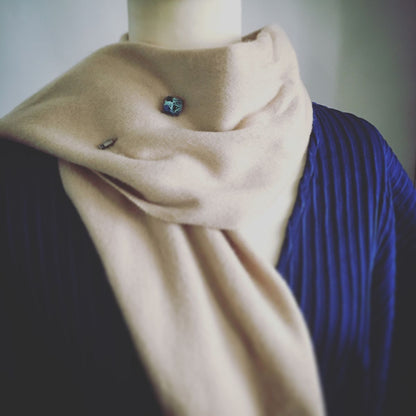 ハットピン ラペルピン トランプ柄 ブルー TAMARUSAN