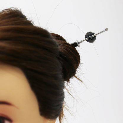 着せ替えかんざし トランプ ブルー 木製 TAMARUSAN