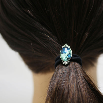 ヘアゴム トランプ 青 髪留め メンズ シンプル TAMARUSAN