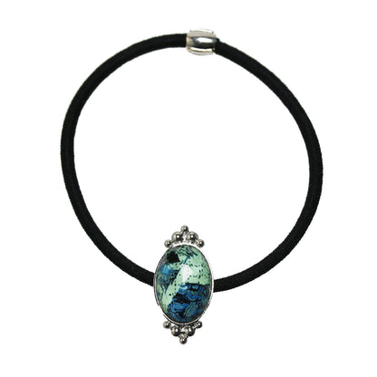 ヘアゴム トランプ 青 髪留め メンズ シンプル TAMARUSAN