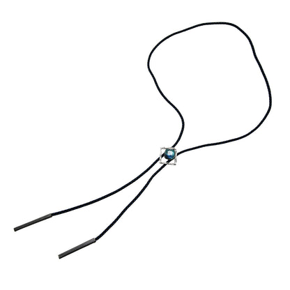 組紐 ループタイ トランプ 青 正絹 男女兼用 TAMARUSAN