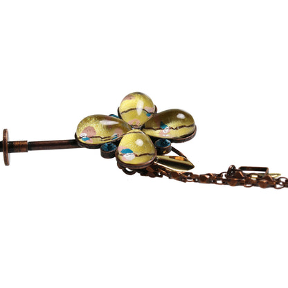 着せ替えかんざし 花 一本挿し つるくさ 金色 TAMARUSAN