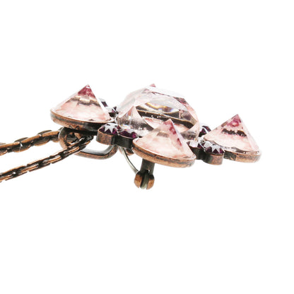 ブローチネックレス ピンク 梅 ２way TAMARUSAN