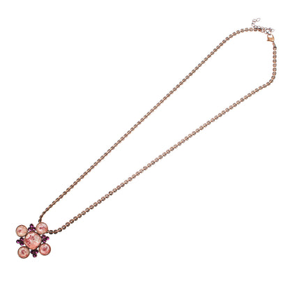 ブローチネックレス ピンク 梅 ２way TAMARUSAN