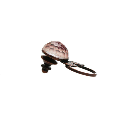 眼鏡ホルダーピンブローチ 梅 ピンク TAMARUSAN