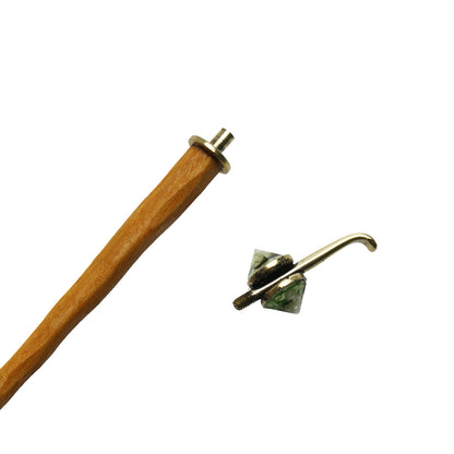 着せ替えかんざし 梅 緑 和風 TAMARUSAN