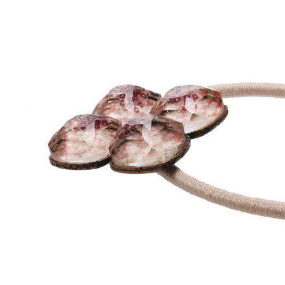 ヘアゴム 花 ピンク 福梅 TAMARUSAN