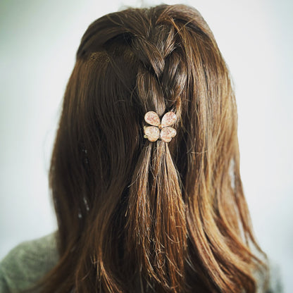 ヘアゴム 蝶 梅 ピンク おしゃれ 人気 TAMARUSAN