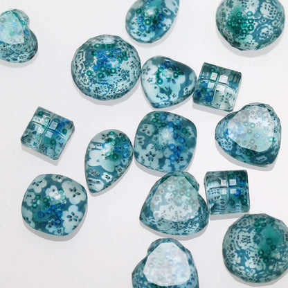 かんざし ブルー 梅 耳かき 和風 TAMARUSAN