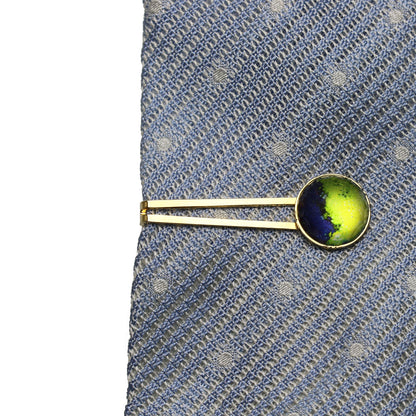 ネクタイピン 宇宙柄 金 シンプル TAMARUSAN