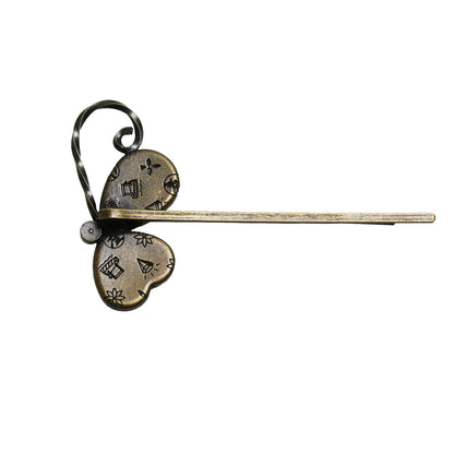 ヘアピン 蝶 菊 飾り取り外し可能 TAMARUSAN