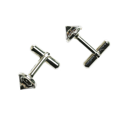 カフスボタン 白黒 亀甲 金 TAMARUSAN