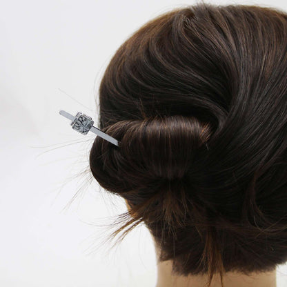 かんざし シンプル 白黒 メンズ TAMARUSAN