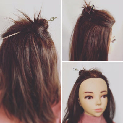 かんざし シンプル 白黒 メンズ TAMARUSAN