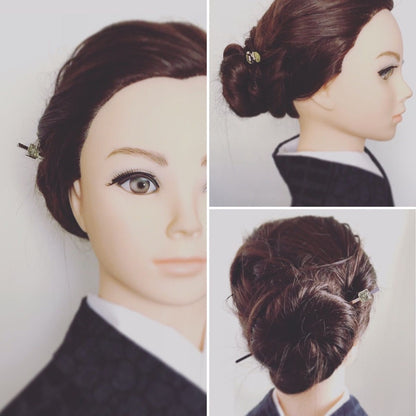 かんざし シンプル 白黒 メンズ TAMARUSAN