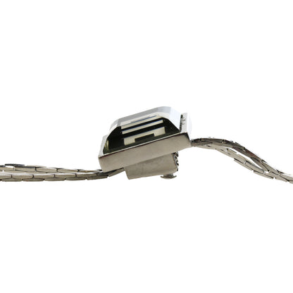 チェーンループタイ 白黒 チベット瑪瑙 オニキス TAMARUSAN