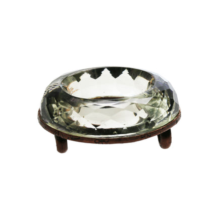 帯留め 紫 ドーナツ型 ユリ TAMARUSAN