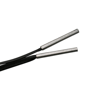 革紐ループタイ ユリ 青 男女兼用 クールビズ TAMARUSAN