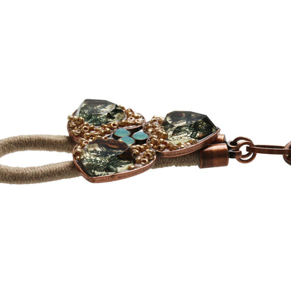 手袋ホルダー ユリ ハート 花 白 TAMARUSAN