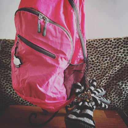 手袋ホルダー ユリ ハート 花 白 TAMARUSAN