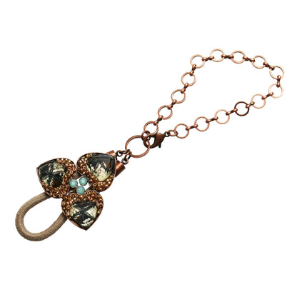 手袋ホルダー ユリ ハート 花 白 TAMARUSAN