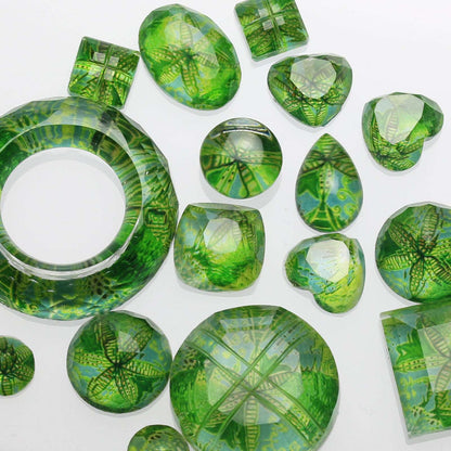 かんざし 花 黄緑 ユリ 一本挿し TAMARUSAN