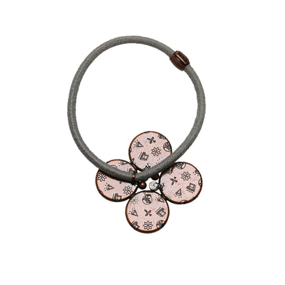 大きめ ヘアゴム 花 高級 水色 赤紫 おしゃれ 贈り物 TAMARUSAN