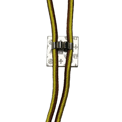 組紐 ループタイ 水色 正絹 男女兼用 TAMARUSAN