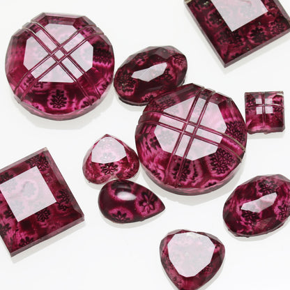 ネックレス 金 ミックスカラー ガーネット 金 天然石 TAMARUSAN